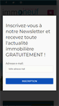 Mobile Screenshot of immoneuftunisie.com